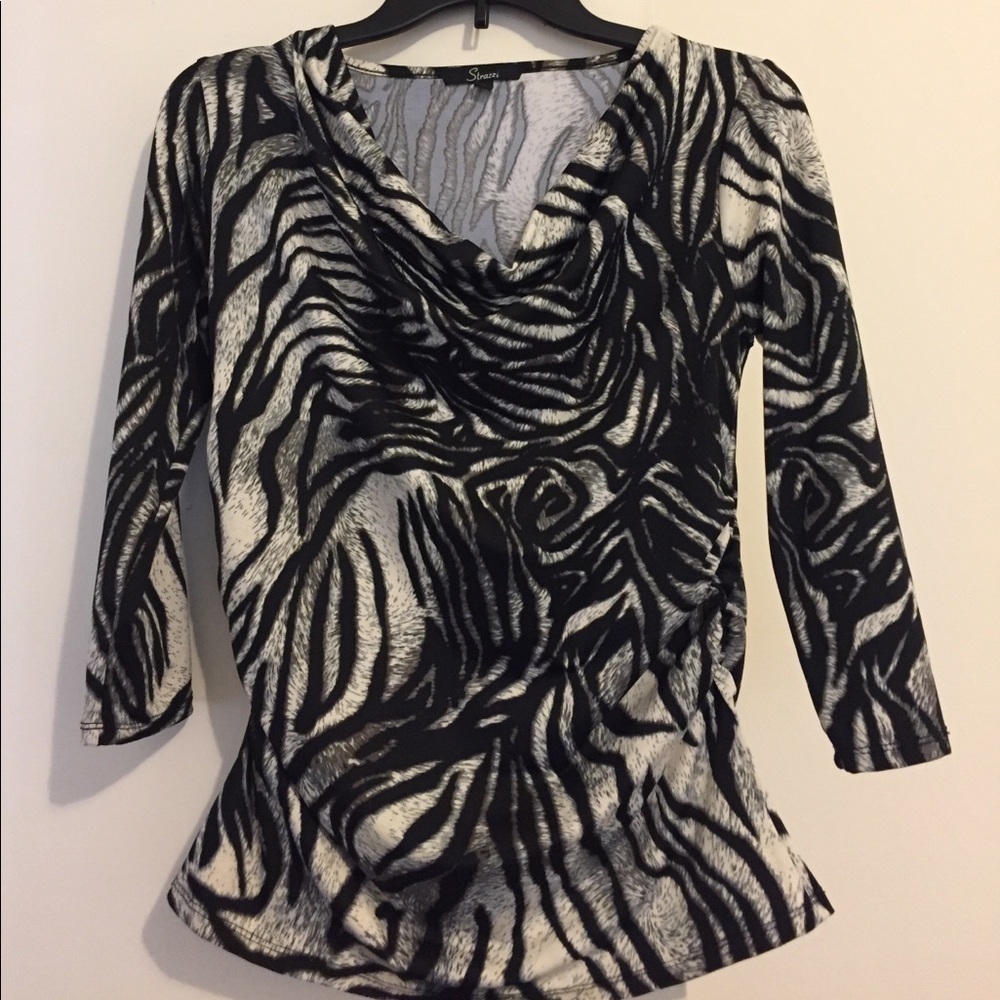 Animal Print Blouse